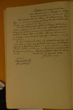 Valnämnden 27 augusti 1922, sida 1